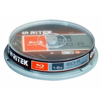 錸德 RITEK blu-ray BD-R 6X 10片桶裝